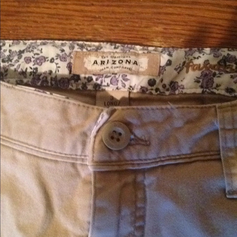 Arizona jeans khaki pants